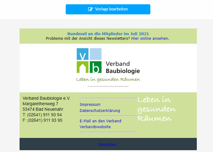 Vorlage bearbeiten Vorlage bearbeiten