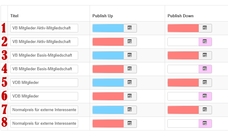 Beispiel gleiches Datum Beispiel gleiches Datum