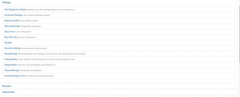 Menüeintragstyp Menüeintragstyp