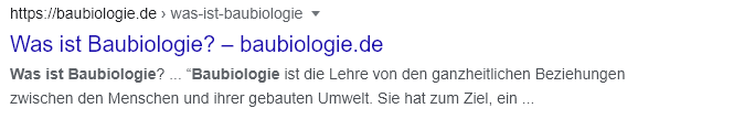 Google - Ergebnis Google - Ergebnis